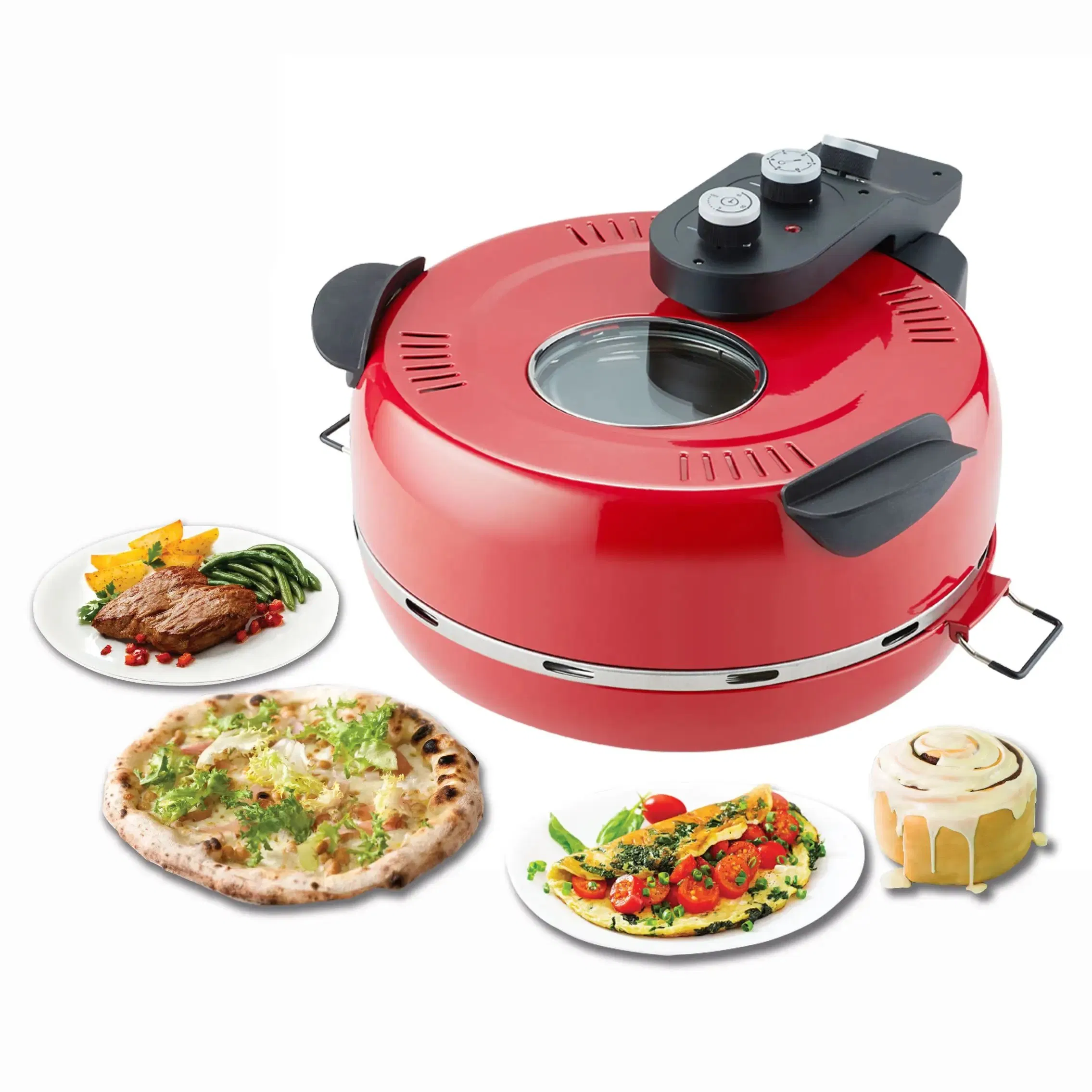 Professional Home Nonstick Food Bakery Maker Grill Steak Machine Electric Pizza Oven