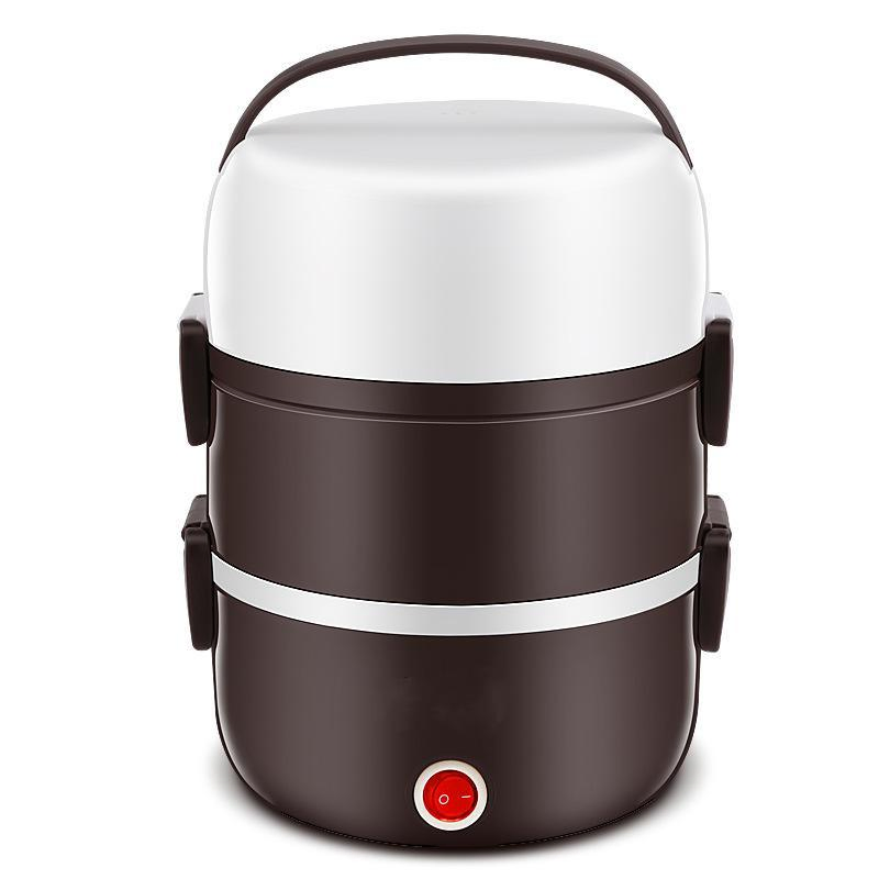 Wholesale Popular Portable Electrical Lunch Box Food Warmer 2/3 Layers Office School Children Kids Electric Lunch Box