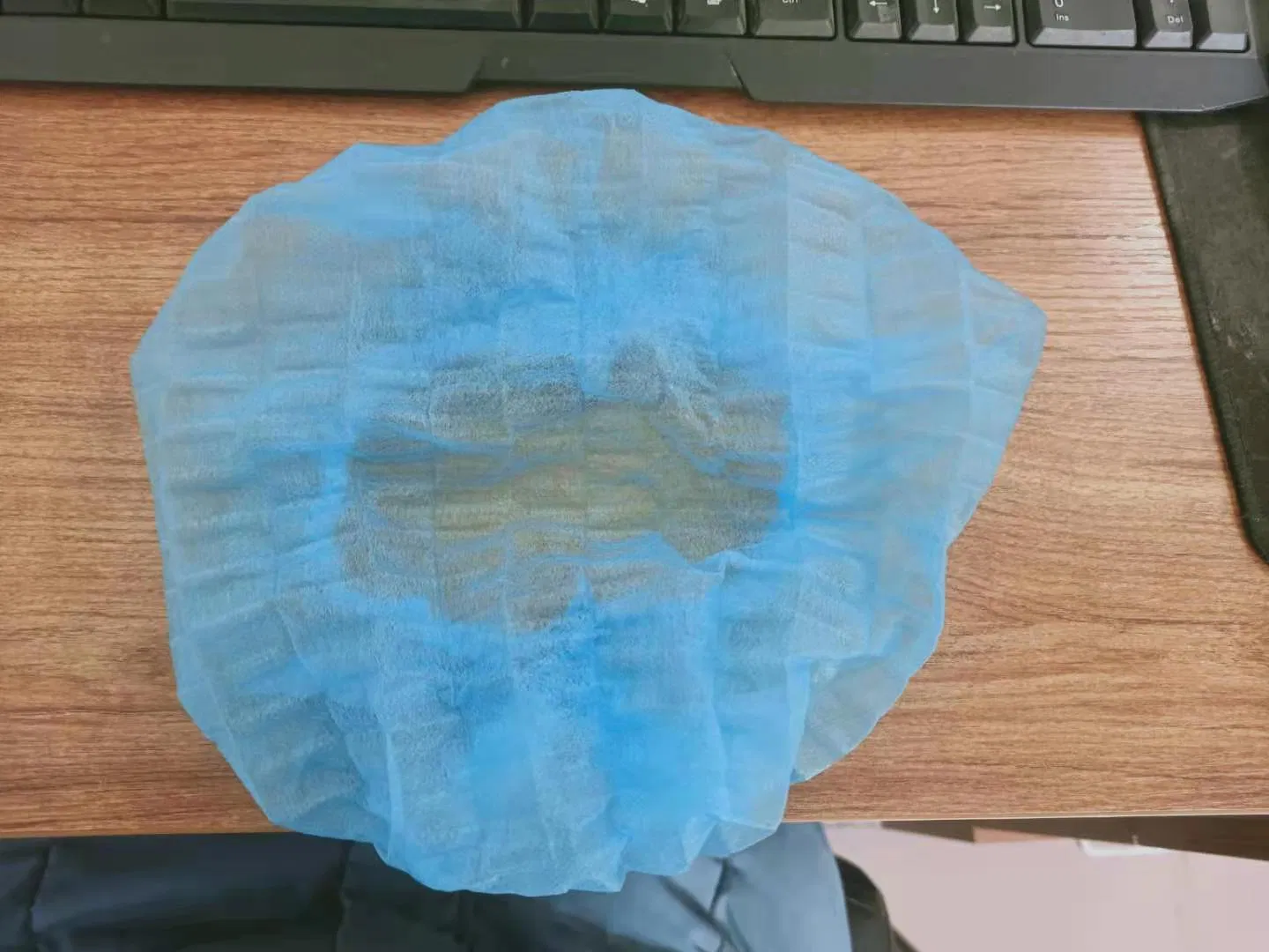 21'' Disposable Factory Supply Bouffant Hat, Mob Cap, Clip Caps for Sale