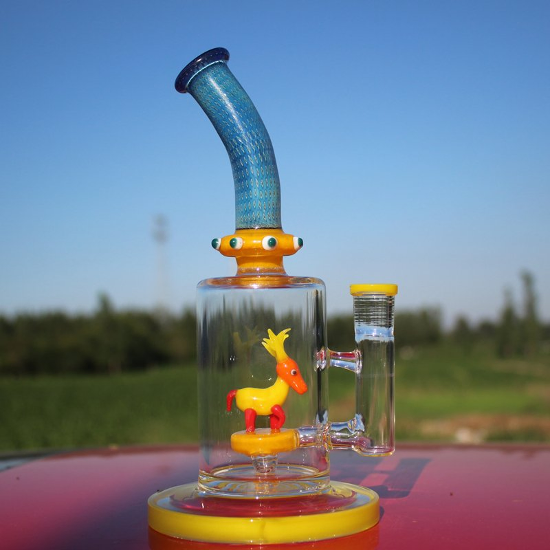 Glass Smoking Water Pipe Unique Design Glass DAB Rig for Sale