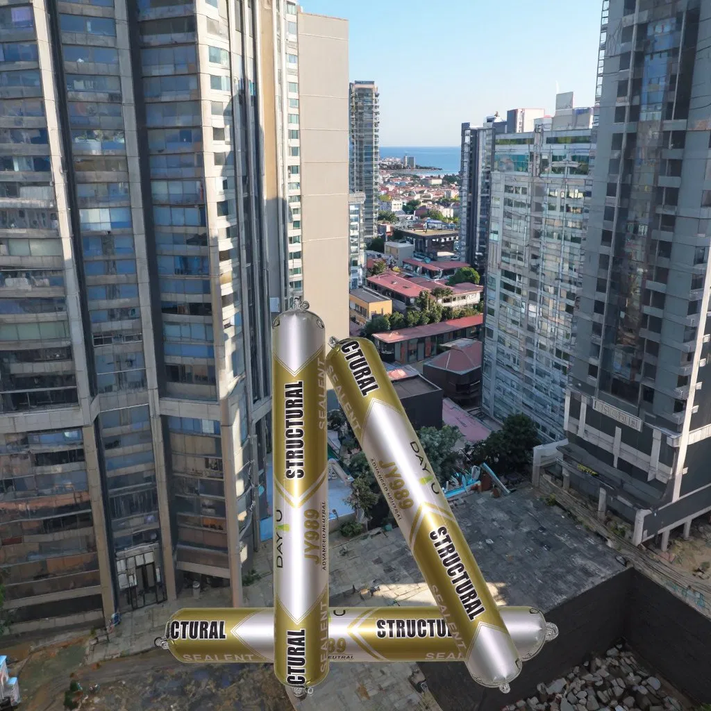 Structural Glazing Sealing and Bonding for Building Construction Silicone Caulking Sealant