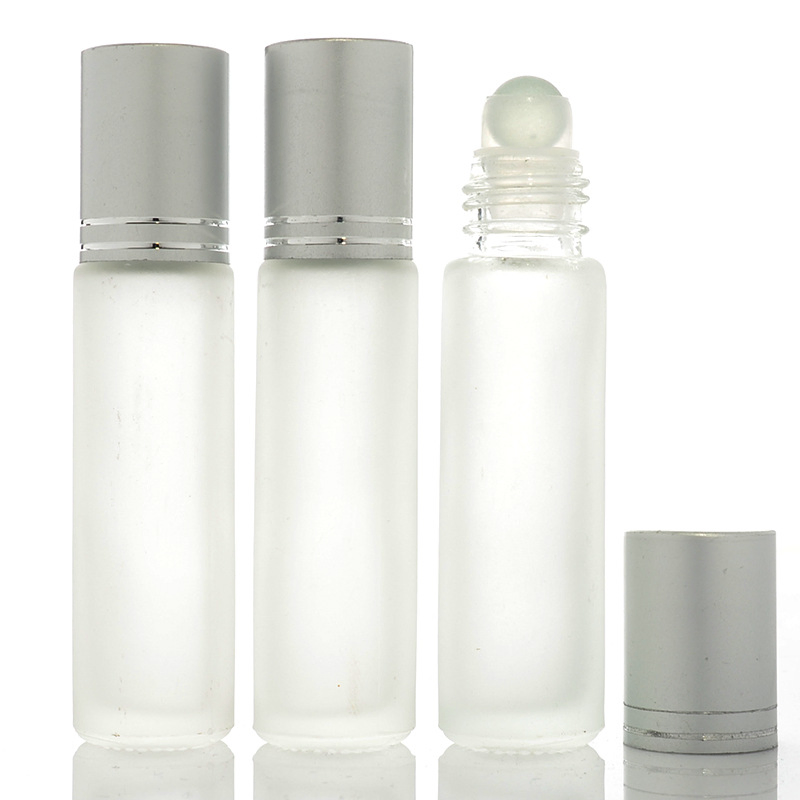 10ml Bottling Glass Bottles Refined Oil Bottles Transparent Scrub Bead Bottles Cosmetic Bottling Glass Bottles Wholesale