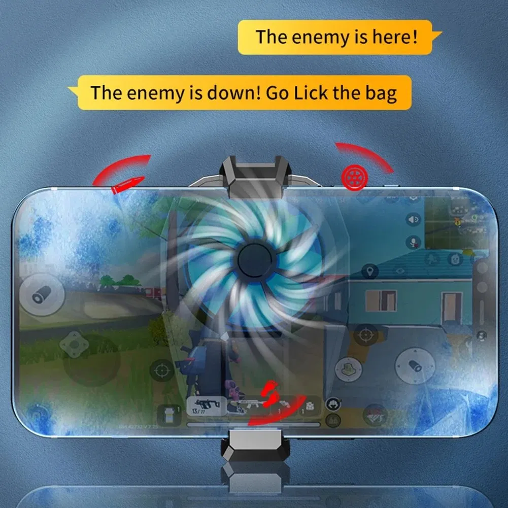 Portable X52 Game Heatsink Radiator Stand Cooling Fan Mobile Phone Gaming Cooler