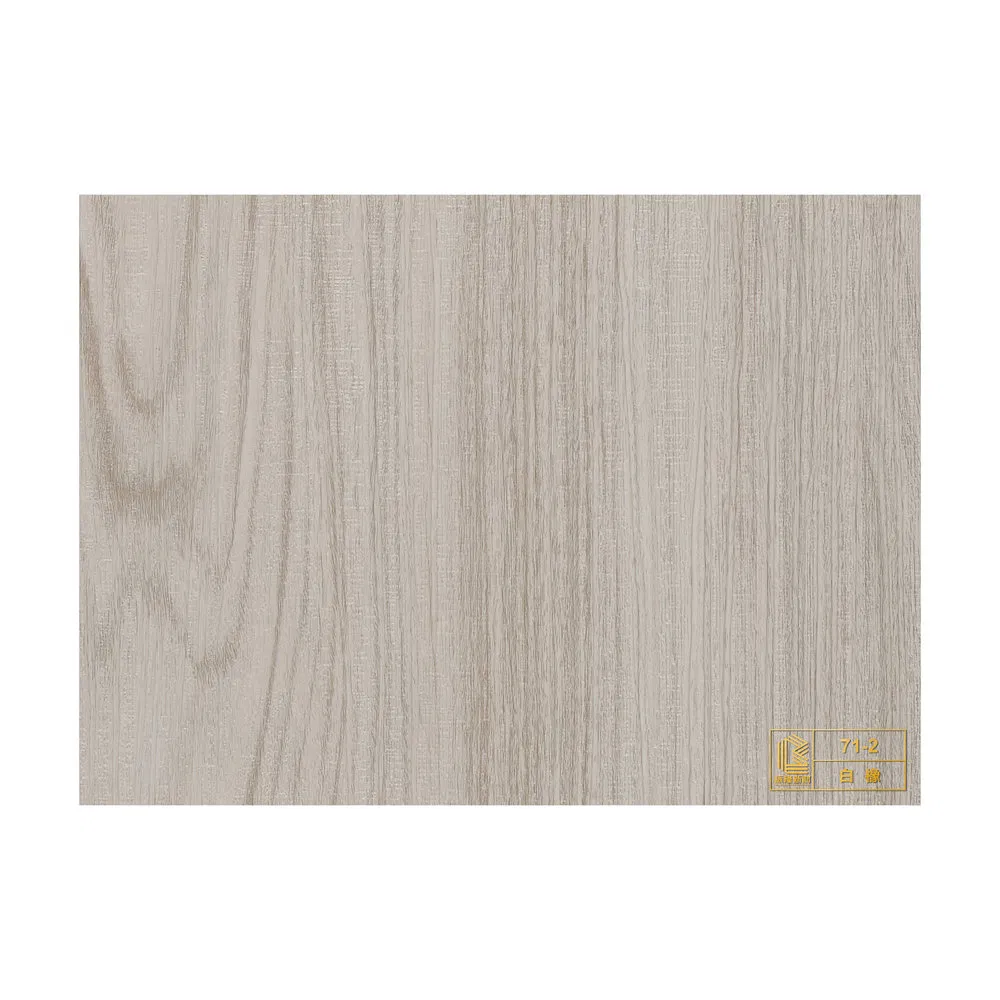 Anti-Static Natural PVC Wood Grain Decorative Film for Flooring