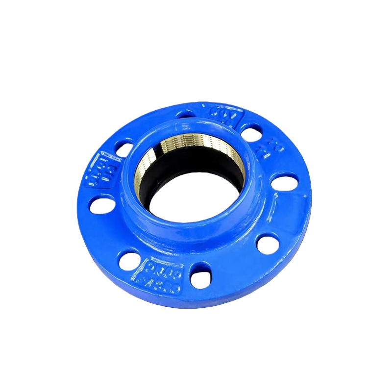 Ductile Iron Quick Adaptor with Copper Ring Seal, Wide Range