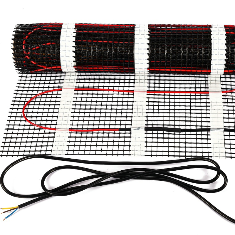 Electric Underfloor Heating Mats 12 W 15 W Customized OEM Factory