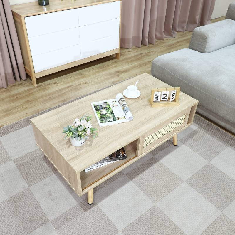 Шкаф ротанг дерево со столом деревенский стиль