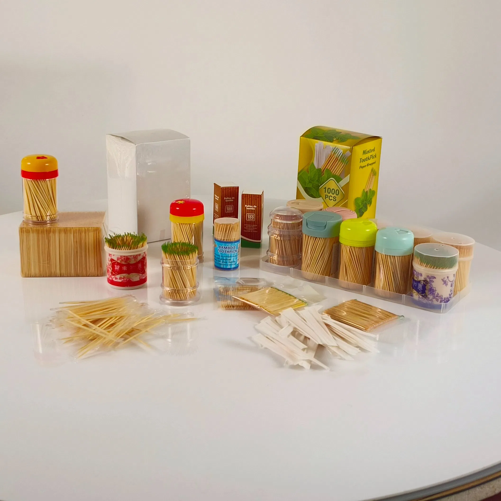 Allowed in Flight Wooden Toothpicks Made HS Code 4421911090 of Bamboo Toothpick