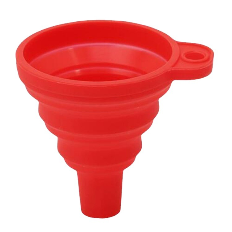 Kitchen Use Silicone Portable Folding Funnel