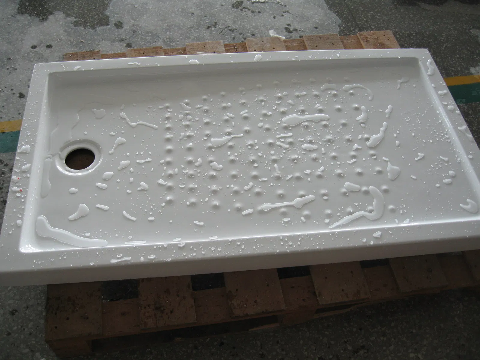 Slim Acrylic Shower Basin, Rectangle acrylic Shower Tray, Acrylic Shower Plate