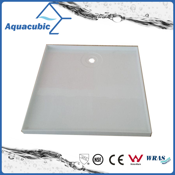 Sanitary Ware High Quality Square 90X90 SMC Bathroom Shower Base with Grate (ASMC9090-3)