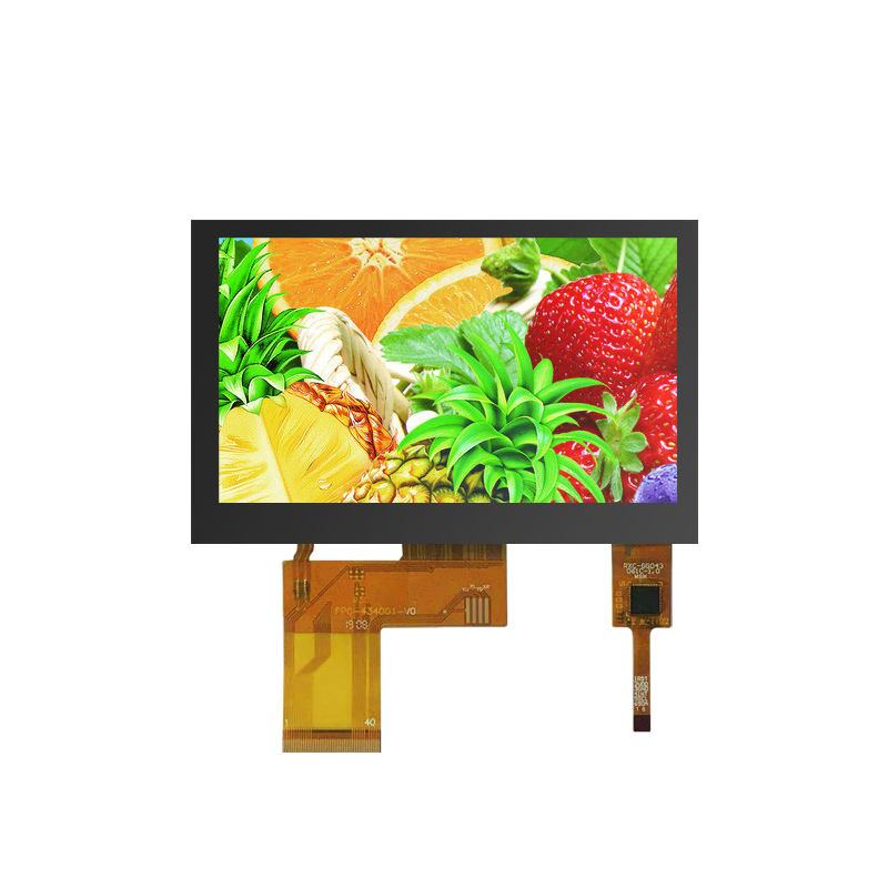 High Resolution 4.3 Inch LCM Display LCD Module 480X272 HD TFT Touch Screen with White LED*7