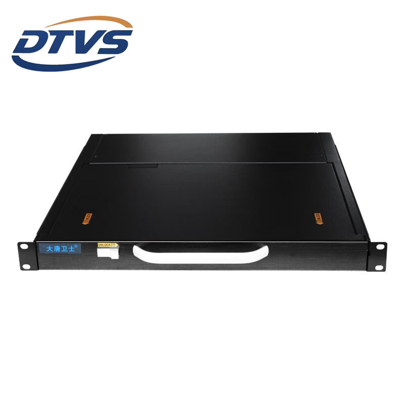 KVM-коммутатор 8xVGA на 1 монитор, 17" LCD, 1080P