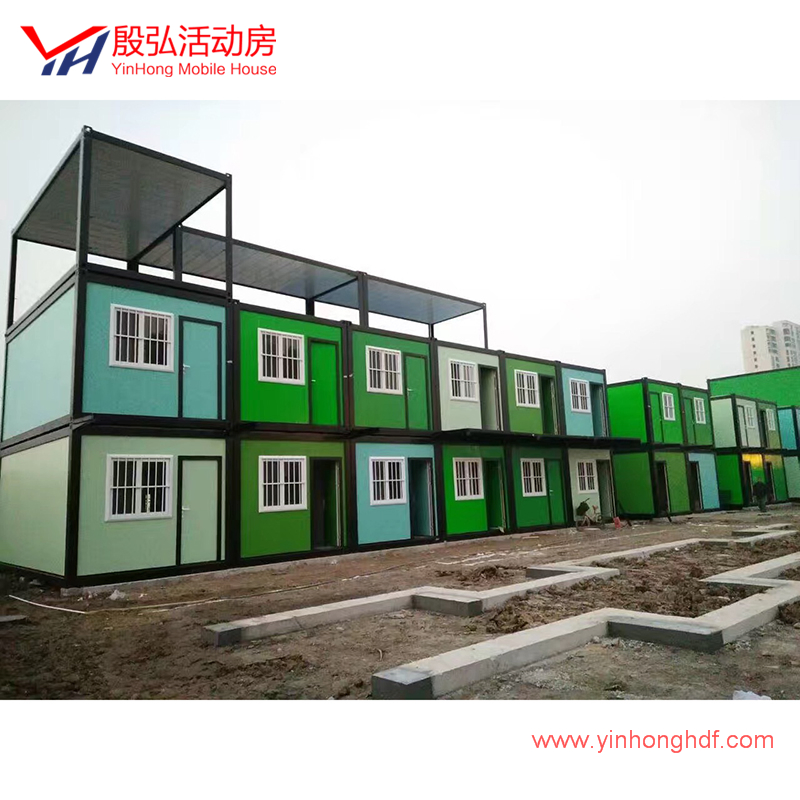 High Quality Spray Foam Insulated Modular Prefabrication Building Prefabricated Apartments Container House