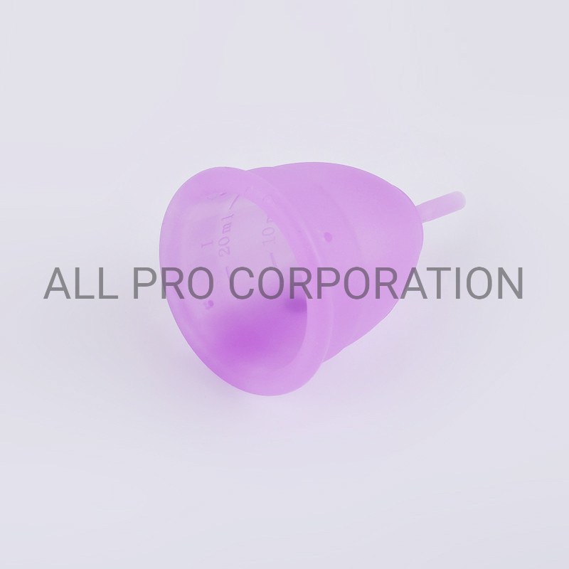 Eco-Friendly Women Monthly Period Medical Grade Menstrual Cup Collapsible Sterilizer Menstrual Cup