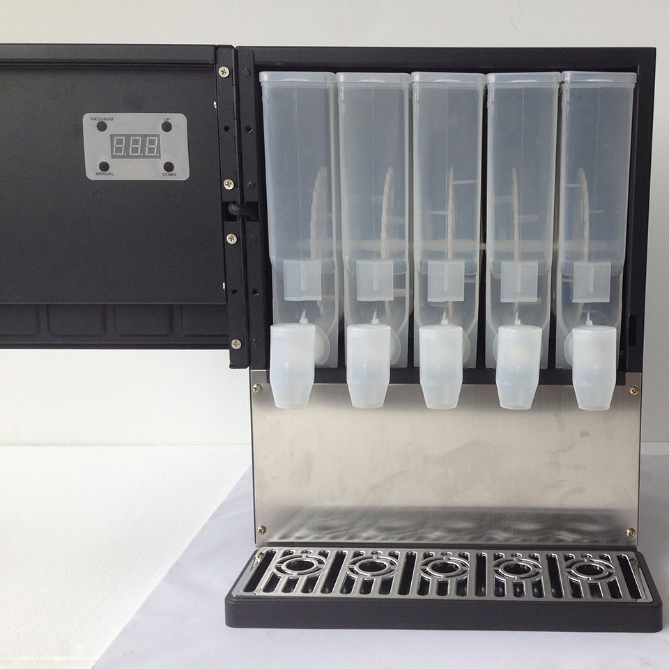 5-Selection Instant Drink, Soup, Sugar, Chocolate & Coffee Powder Dispenser (HV201)