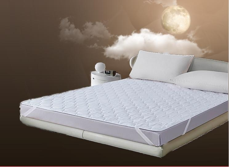 Waterproof Quilted Cal King Size Mattress Pad Cover with Zipper