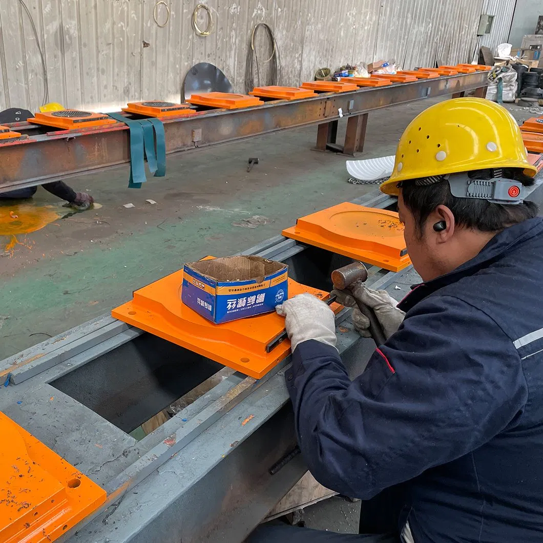 High Damping Seismic Customizable Elastomeric Rubber Bridge Bearing