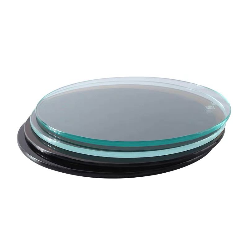 Customized 12mmtempered Table Glassclear Float Glass Black Glass