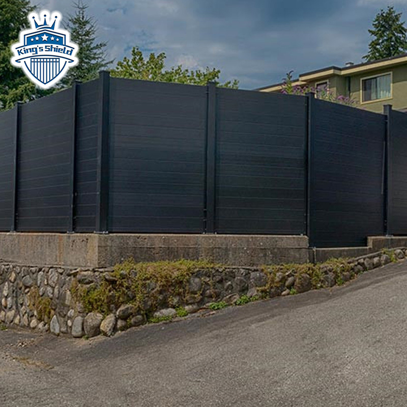 Outdoor Metal Aluminum Privacy Fence Panels Garden Fence Designs