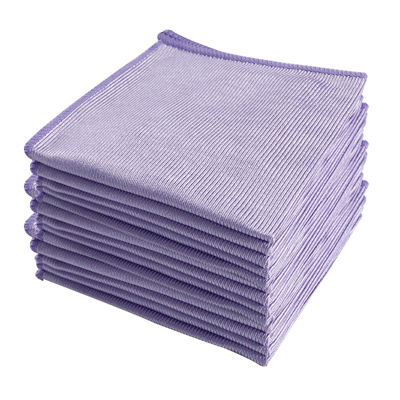 Esun Multifunction Streak Free Miracle Glass Polishing Lint Free Microfiber Dish Cloths for Kitchen