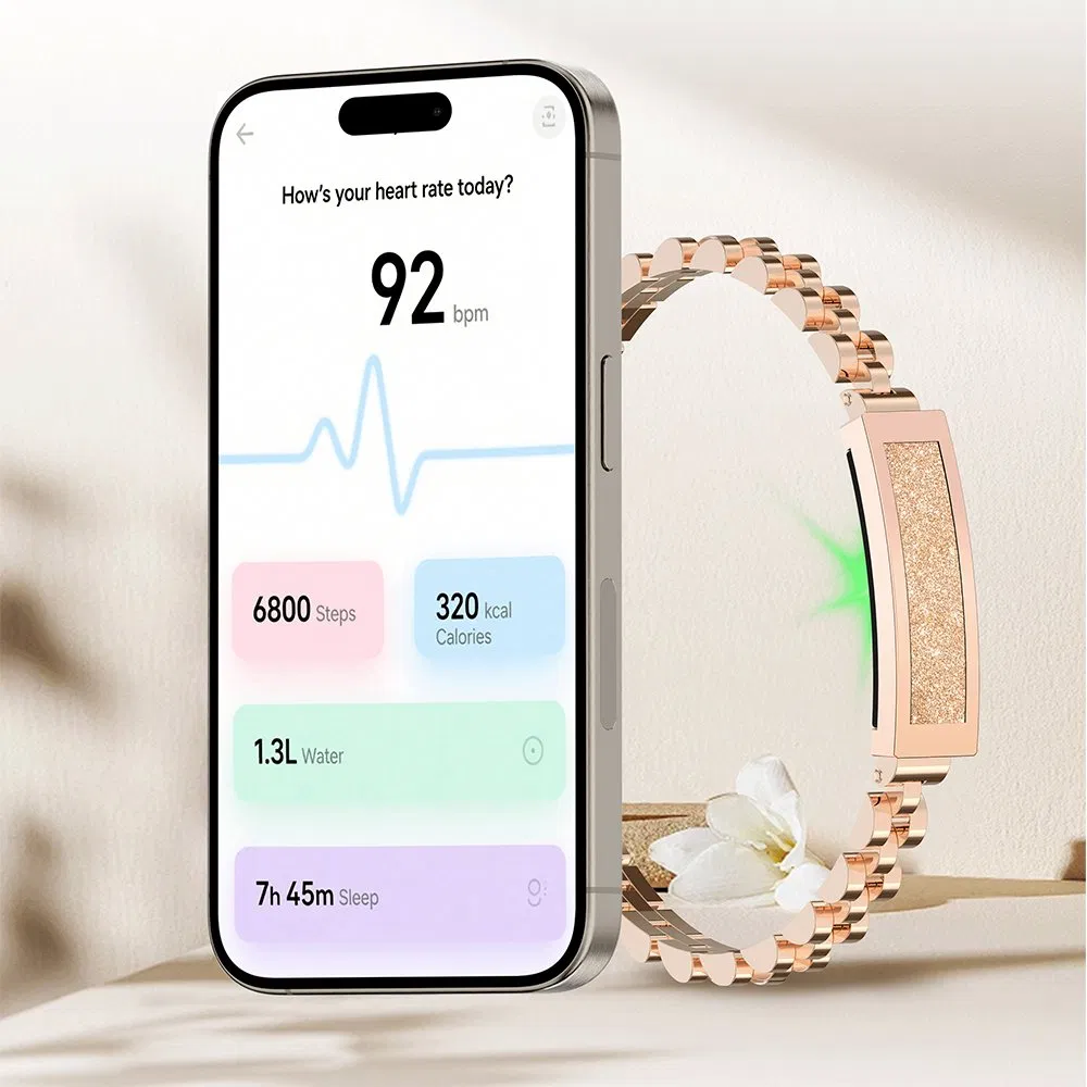 Умный браслет для женщин с мониторингом здоровья