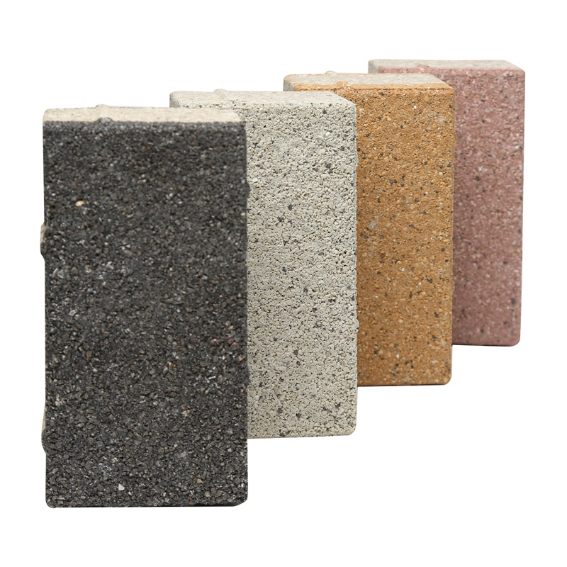 Water Permeable Brick Ceramic Floor Tile Natural Cheap Paving Brick for Private Park