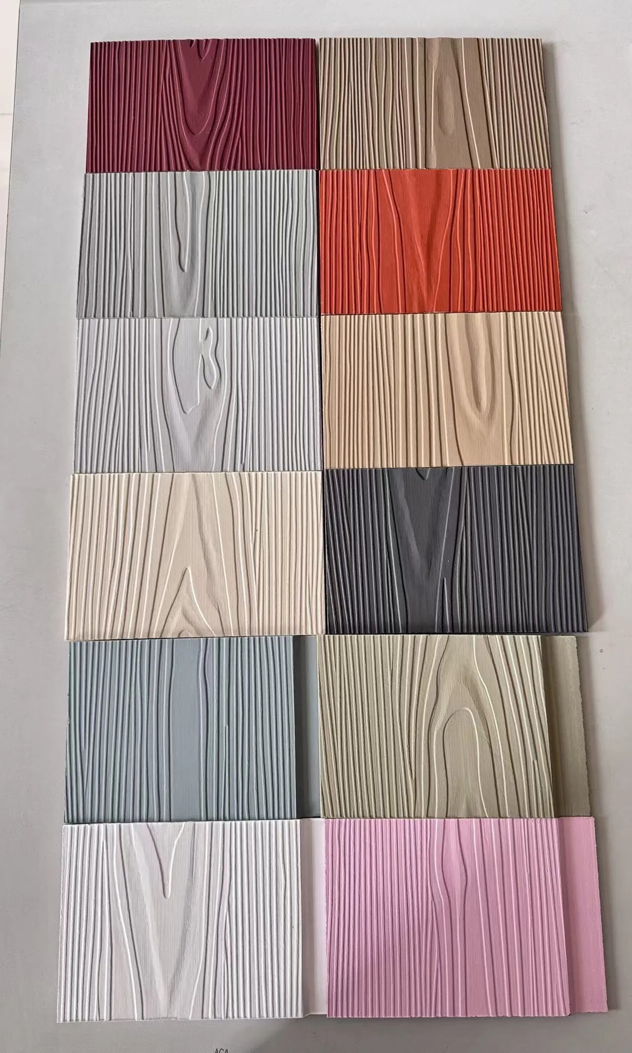 Wood Grain Fiber Cement Siding Planks Perfect for Exterior Renovations