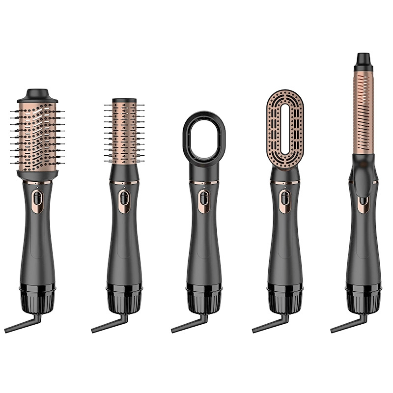 1200W Electric New Straightener Curling Iron Styler Comb Hot Air Brush