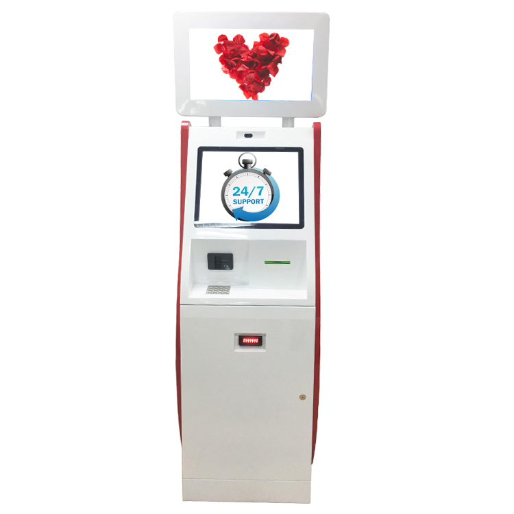19 Inch Industrial All in One Touch PC Dual Touch Screen Payment Kiosk