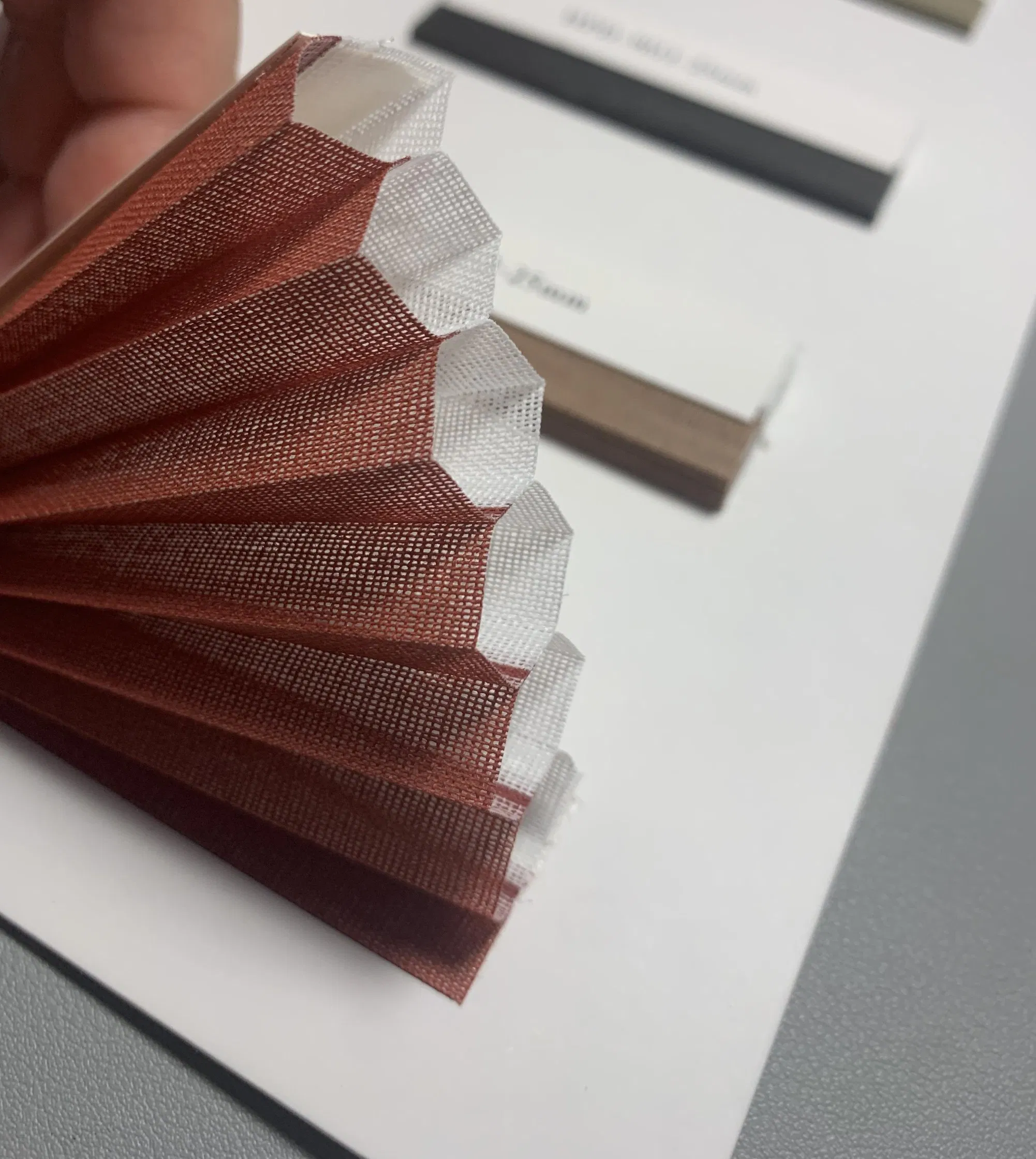 Honeycomb Fabrics Cellular Shades Window Shutter Ceiling Pleated Blinds Semi-Transparent