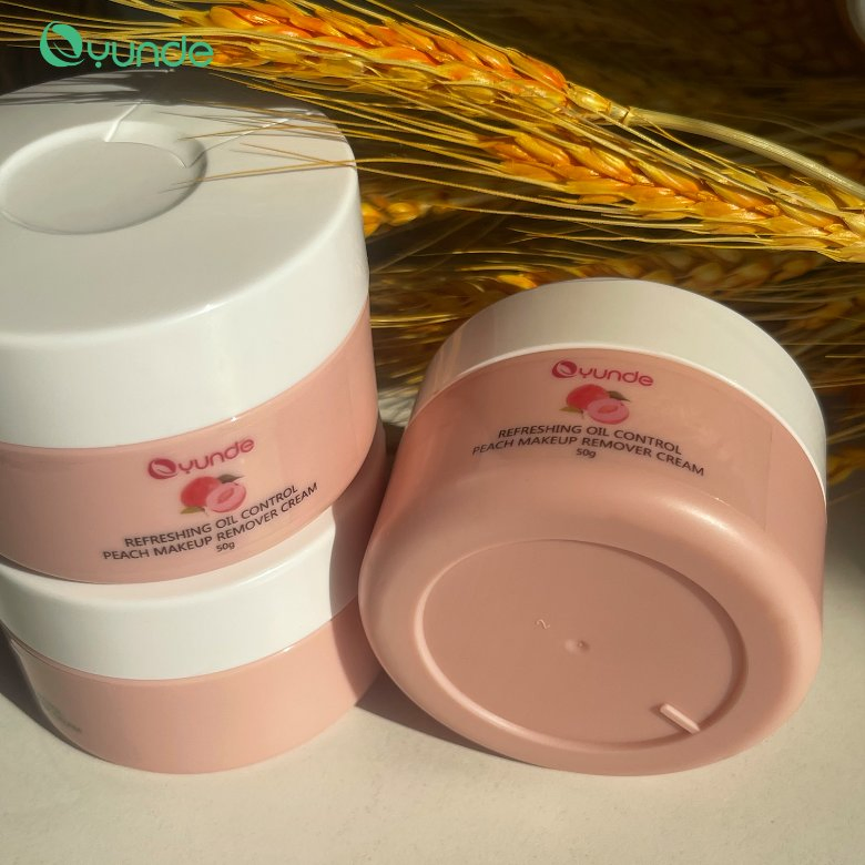Soft Peach Makeup Remover Cream with Cleaning Power