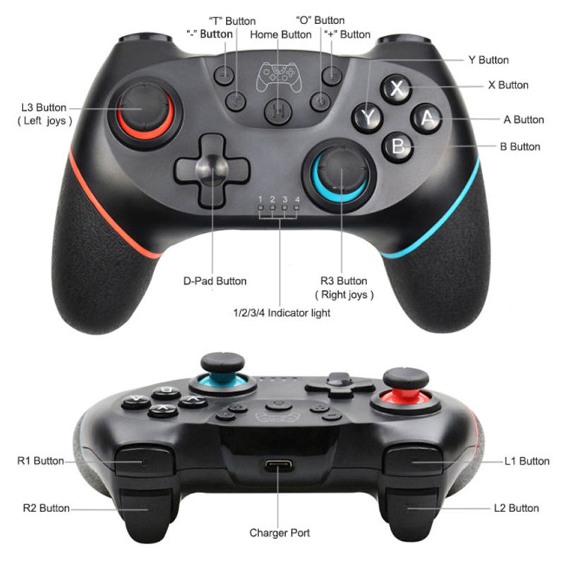 Беспроводной геймпад для Nintendo Switch PRO
