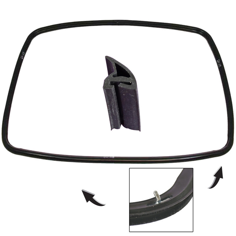 Custom High Temperature Food Grade Silicone Oven Door Gasket Seal