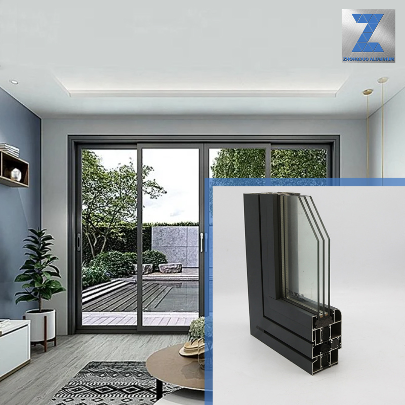 Aluminium Extrusion Profiles with Factory Price for Conveyor Mirror/Glass/Window/ Frame Sliding Door Solar Panel LED Fence Heat Sink