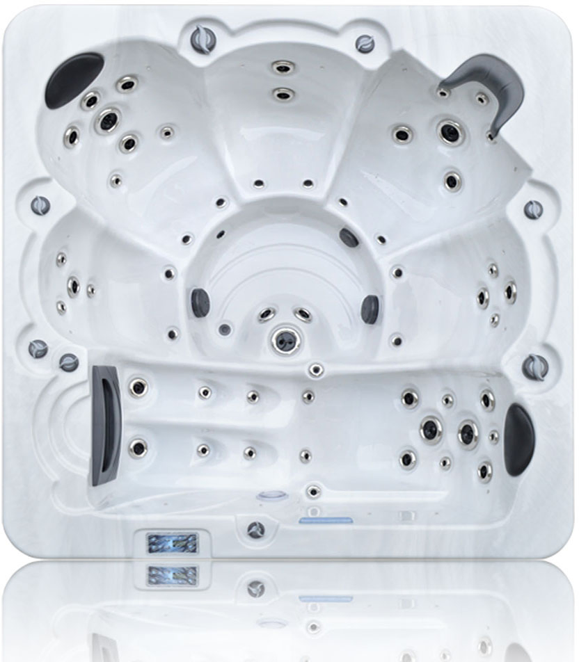 Надувной СПА с LED-подсветкой и подушкой EVA