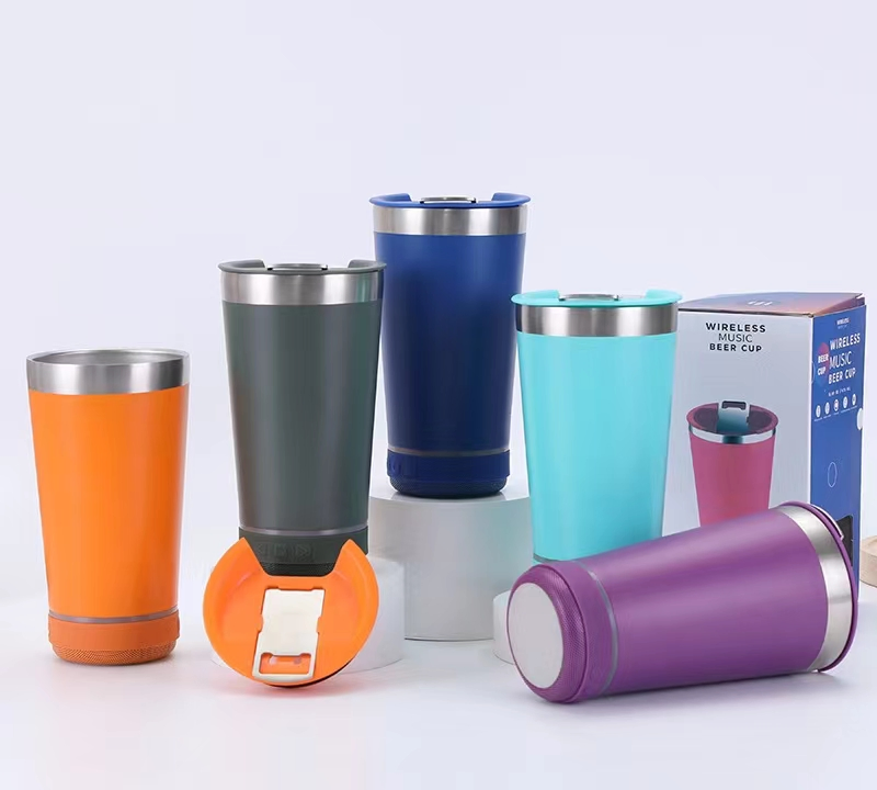 Wholesale 20oz30oz Outdoor Portable Wireless Bottle Waterproof Tumbler Double Wall Car Cup