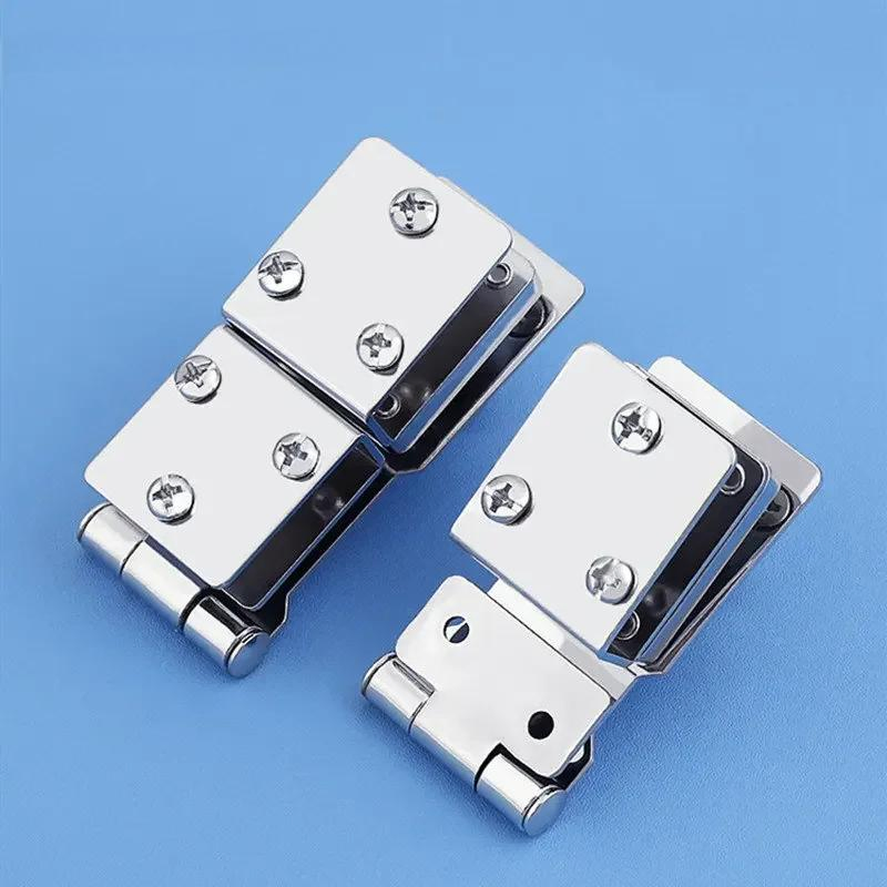 Single Double Open 3 Folding Steel Cabinet Glass Showcase Lock with 2 Keys