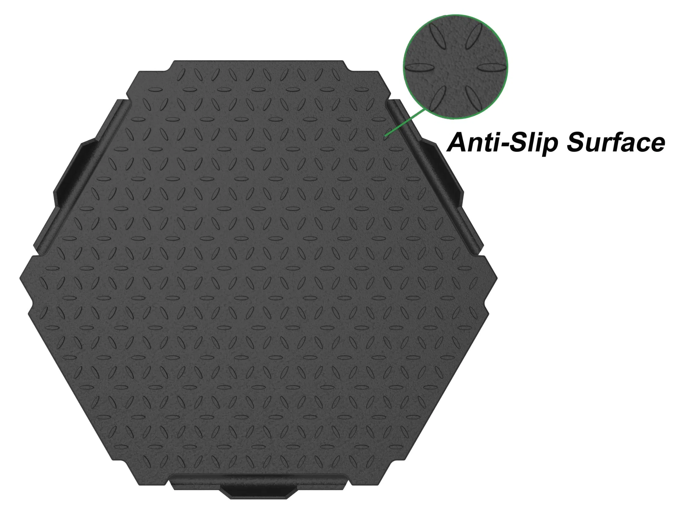 Heavy Duty HDPE Hexagon Ground Turf Protection Mats for Construction China