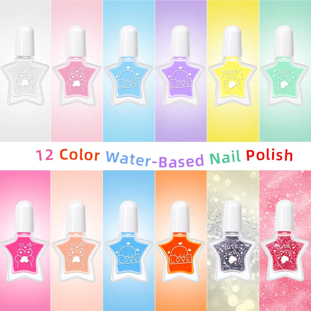 Iridescent Pearlescent Gel Polish 12 Shimmery Colors Elegant Finish for Nail Salon