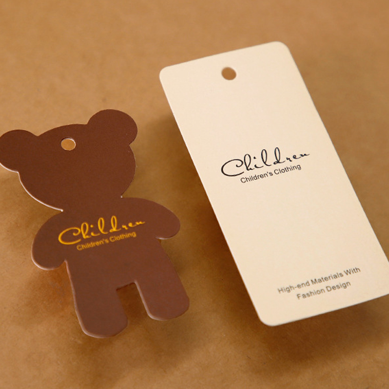 Бирки и этикетки экологичные для одежды обуви аксессуаров
