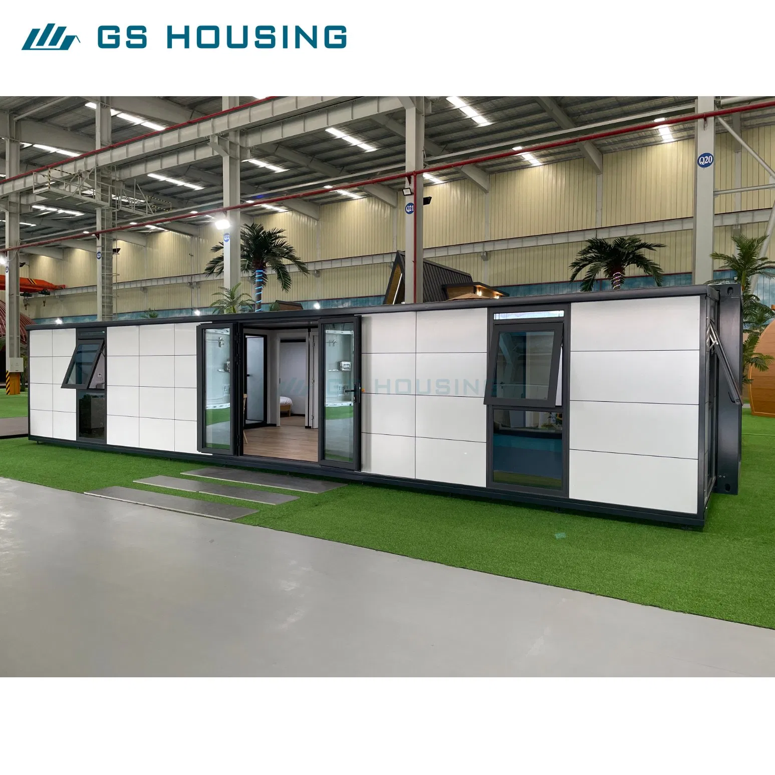 Steel Frame Worker Dormitory Modular Prefabricated Container Expandable Container House Foldable Container House Prefab Villa Prefabricated House