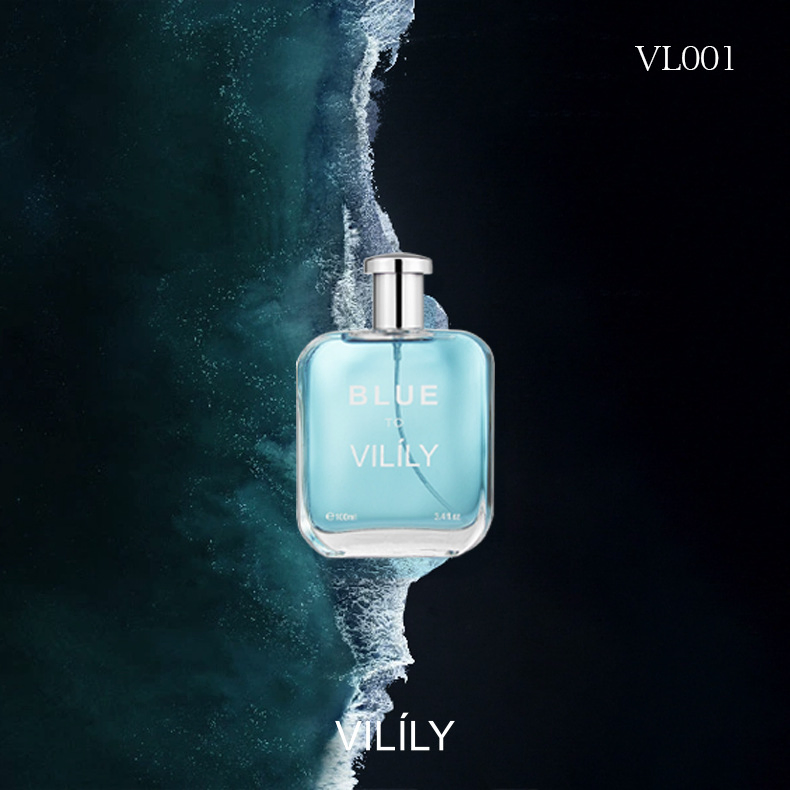 Vilily Light Blue Ocean Wood Fresh Men's Perfume 100ml