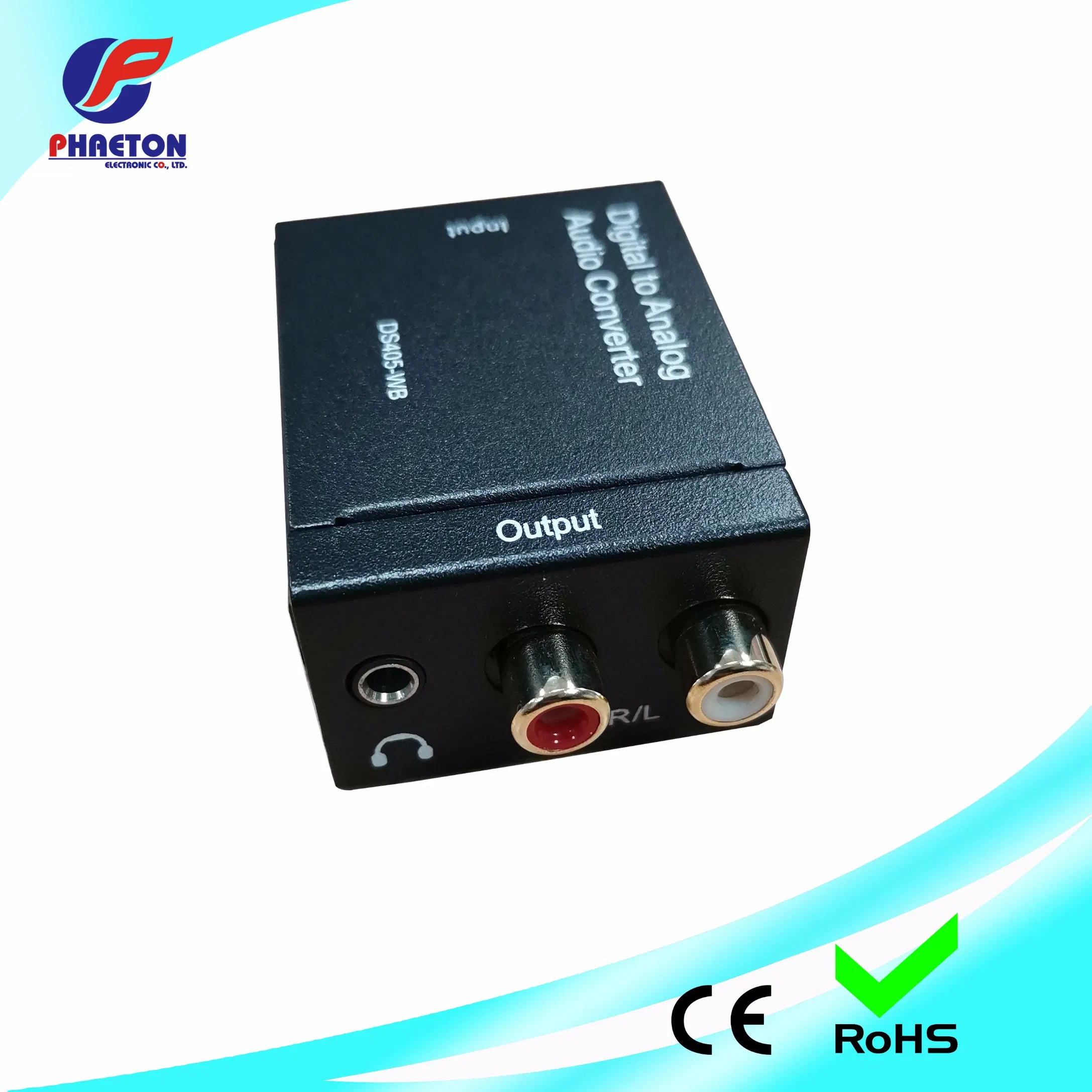 Цифро-аналоговый аудиоконвертер Toslink/Coaxial в HDMI