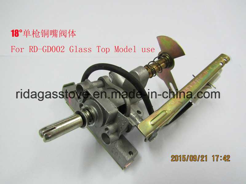 Low Price Infrared Double Burner Tempered Glass Tabletop Gas Cooker