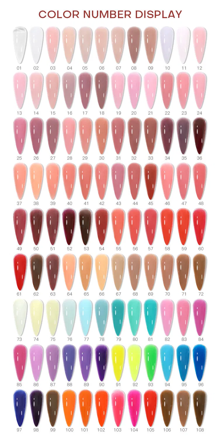 Wholesale High Quality Nail Supplier 15ml Bottle UV Gel Nail Polish