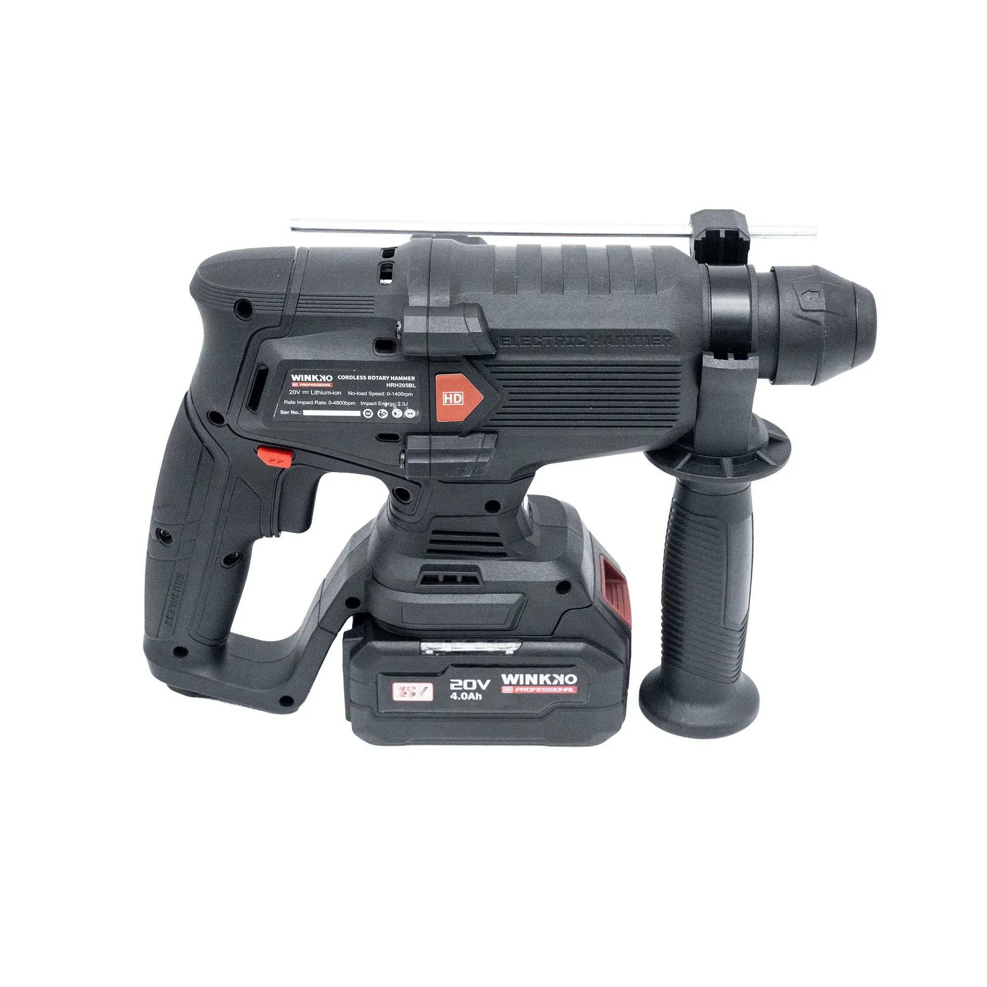 Аккумуляторный бесщеточный перфоратор Winkko 18/20V 2.5Дж