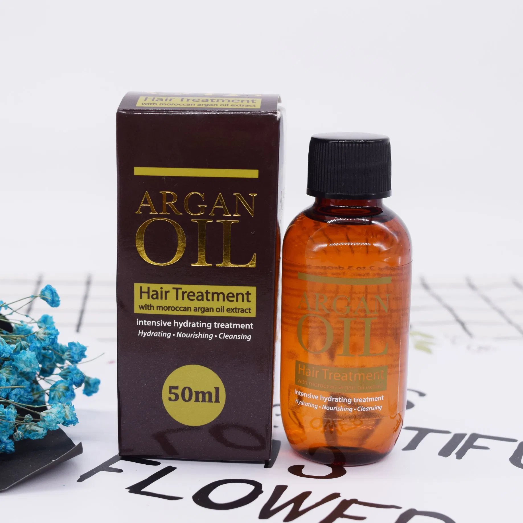50ml Professional Deeply Repairing Natural Argan Oil Hair Treatment Oil