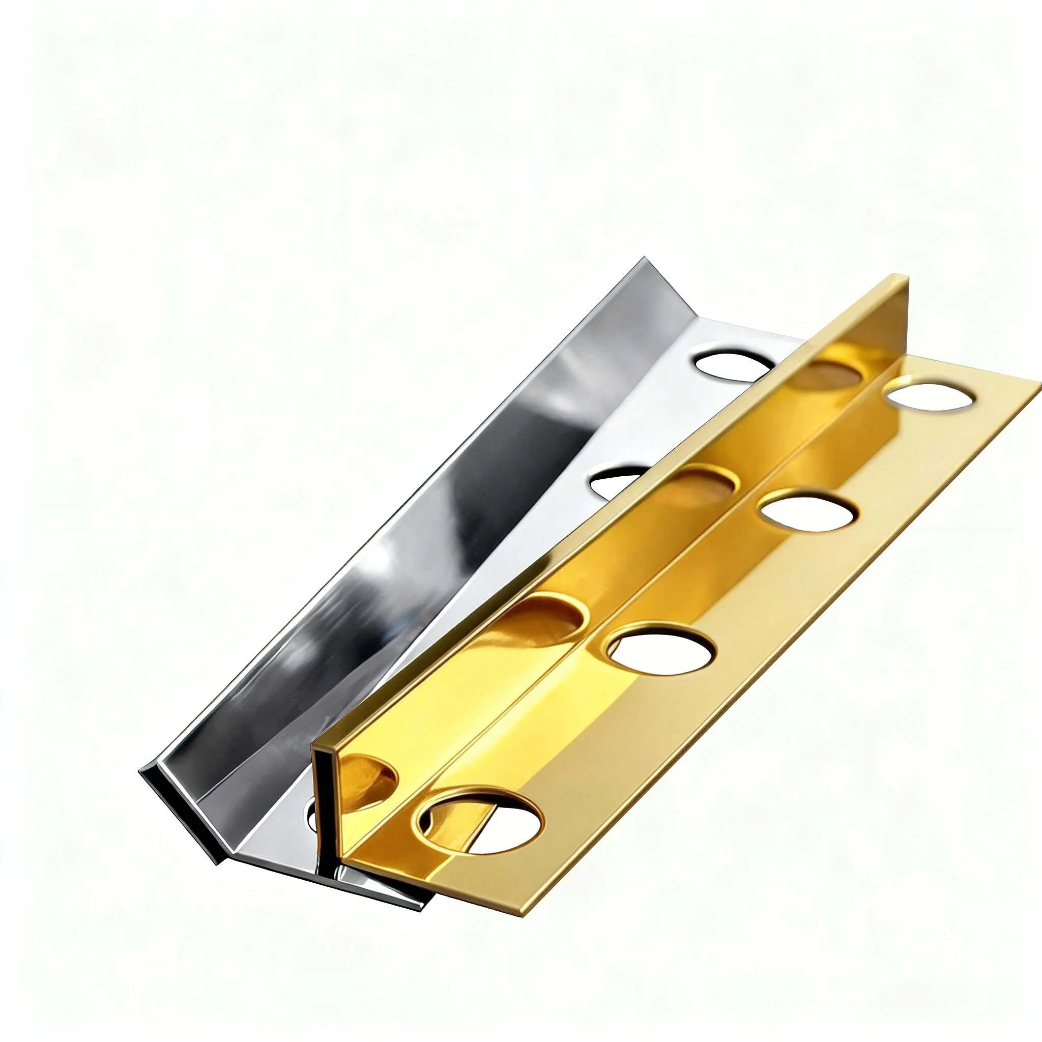 2*20mm High-Quality Square Designed for Tile Edging Stainless Steel Decorative Strip Trim