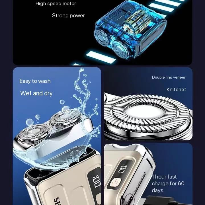 R18 New Razor Men's Electric Ultra-Clean Mini Razor for Trvelling